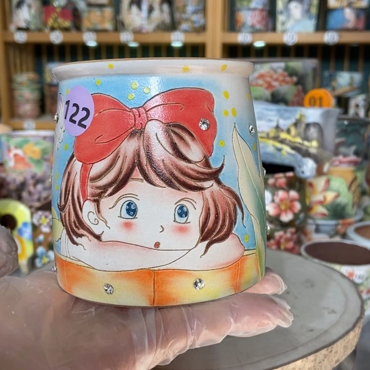 红陶景德镇艺术手绘作品