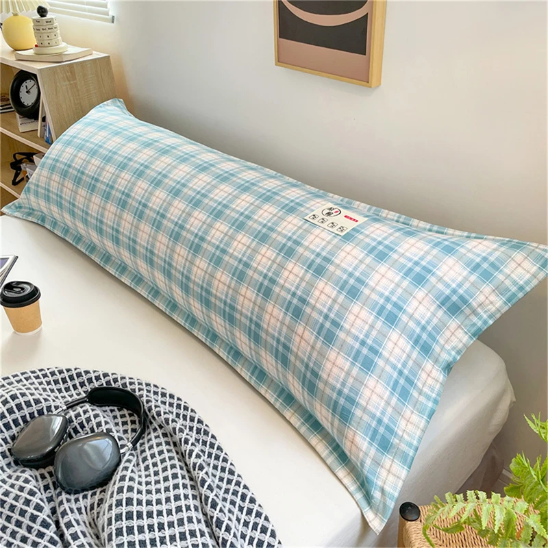 双人情侣长枕头护颈椎枕芯和枕套1.2米1.5m1.8成人家用一体长条枕