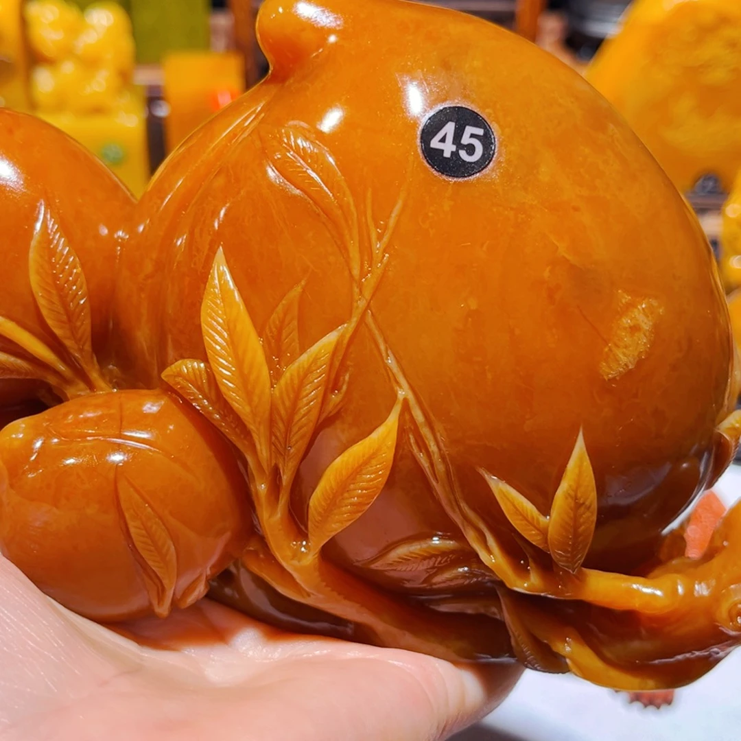 田黄石凤**奇石雕石雕石雕