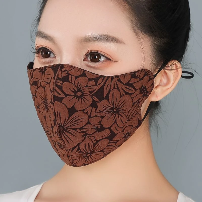 （加棉）秋冬加厚防风口罩时尚3D立体女士保暖防寒面罩