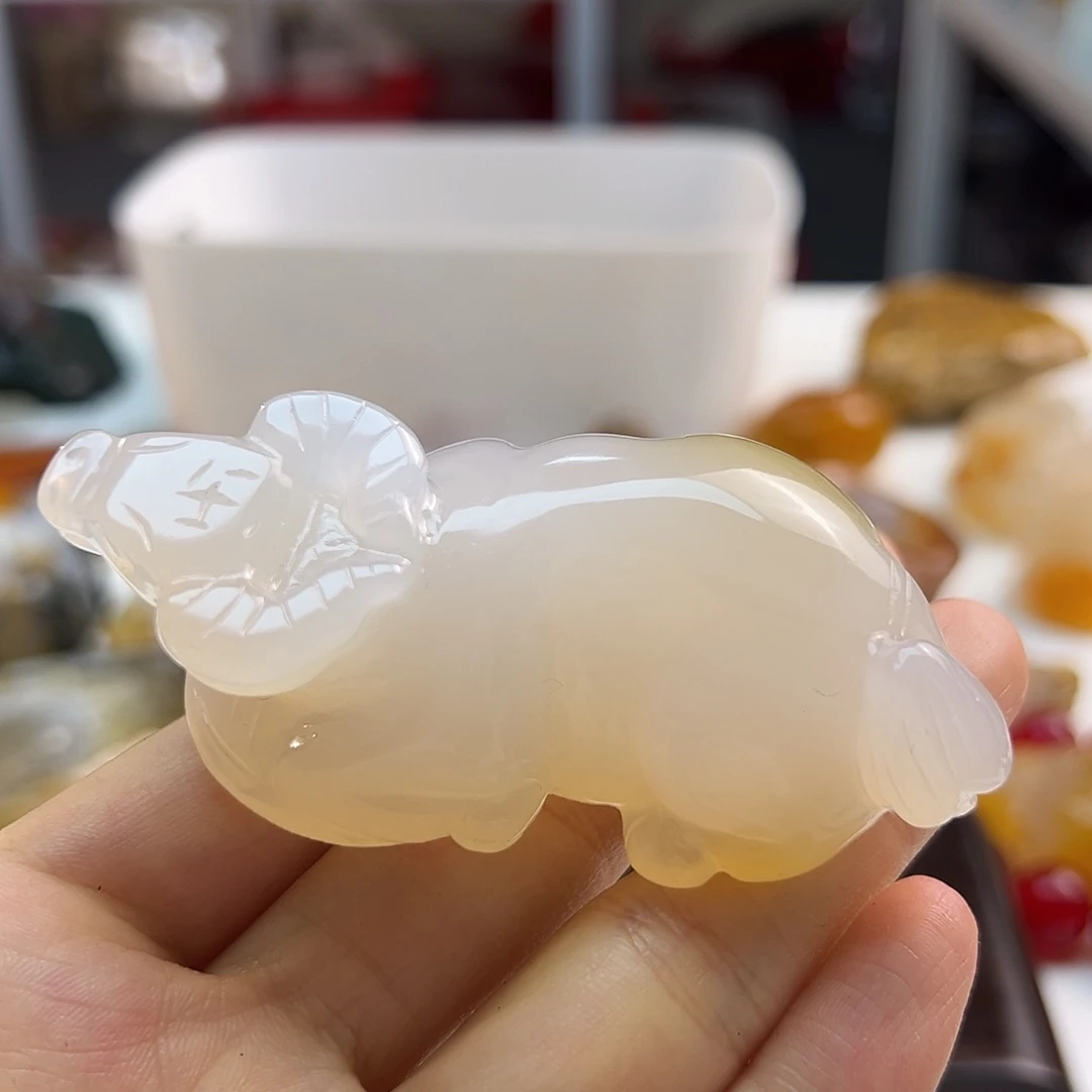 玛瑙/玉髓未镶嵌颈饰