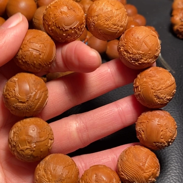 橄榄核手串/手链用****2风景手串