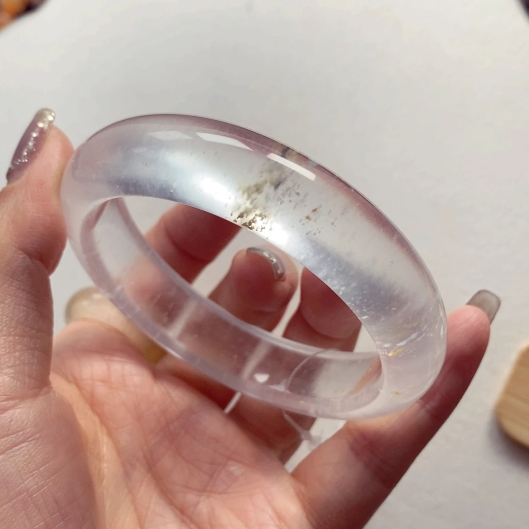 石英质玉未镶嵌手镯57-58