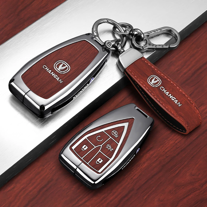 适用长安cs75plus钥匙套三代逸动plus cs55 cs35 univ unit壳包扣