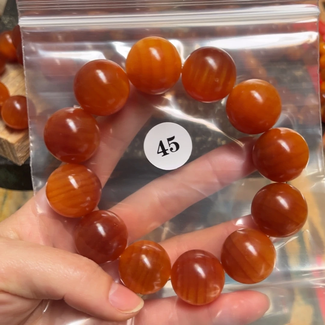 松木（琥珀木）手串/手链东**起45号2.1包浆