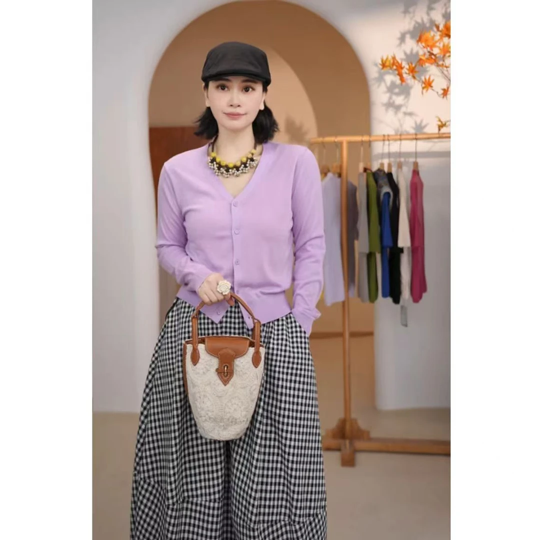 【初恋开衫】人手一件春款百搭针织开衫25021