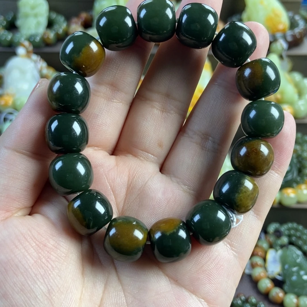 透闪石质玉未镶嵌手串
