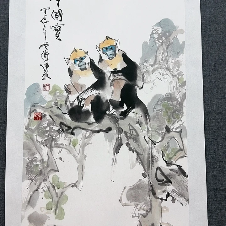 国画书画作品多次