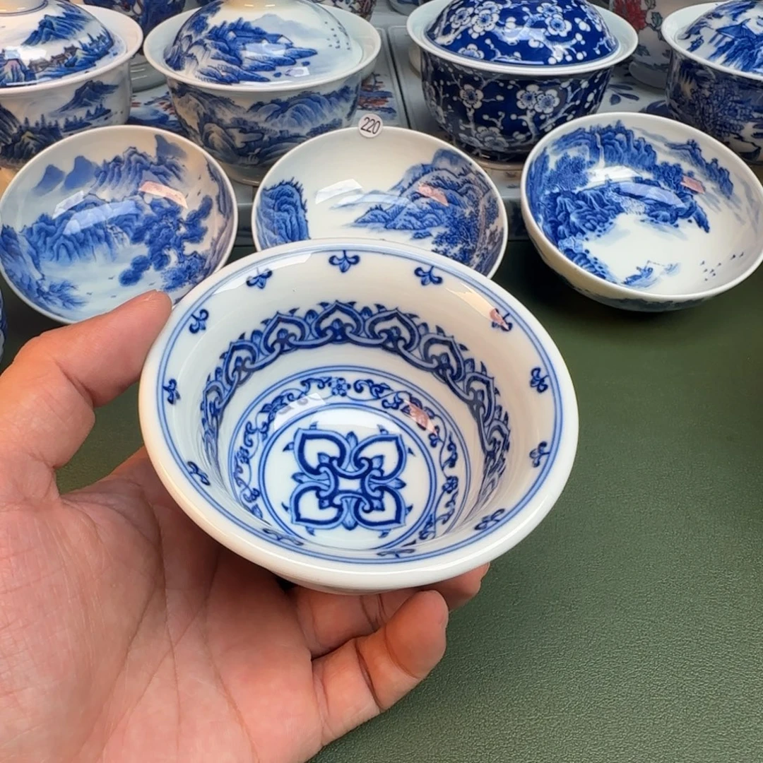 陶纯手工纯手绘茶具264