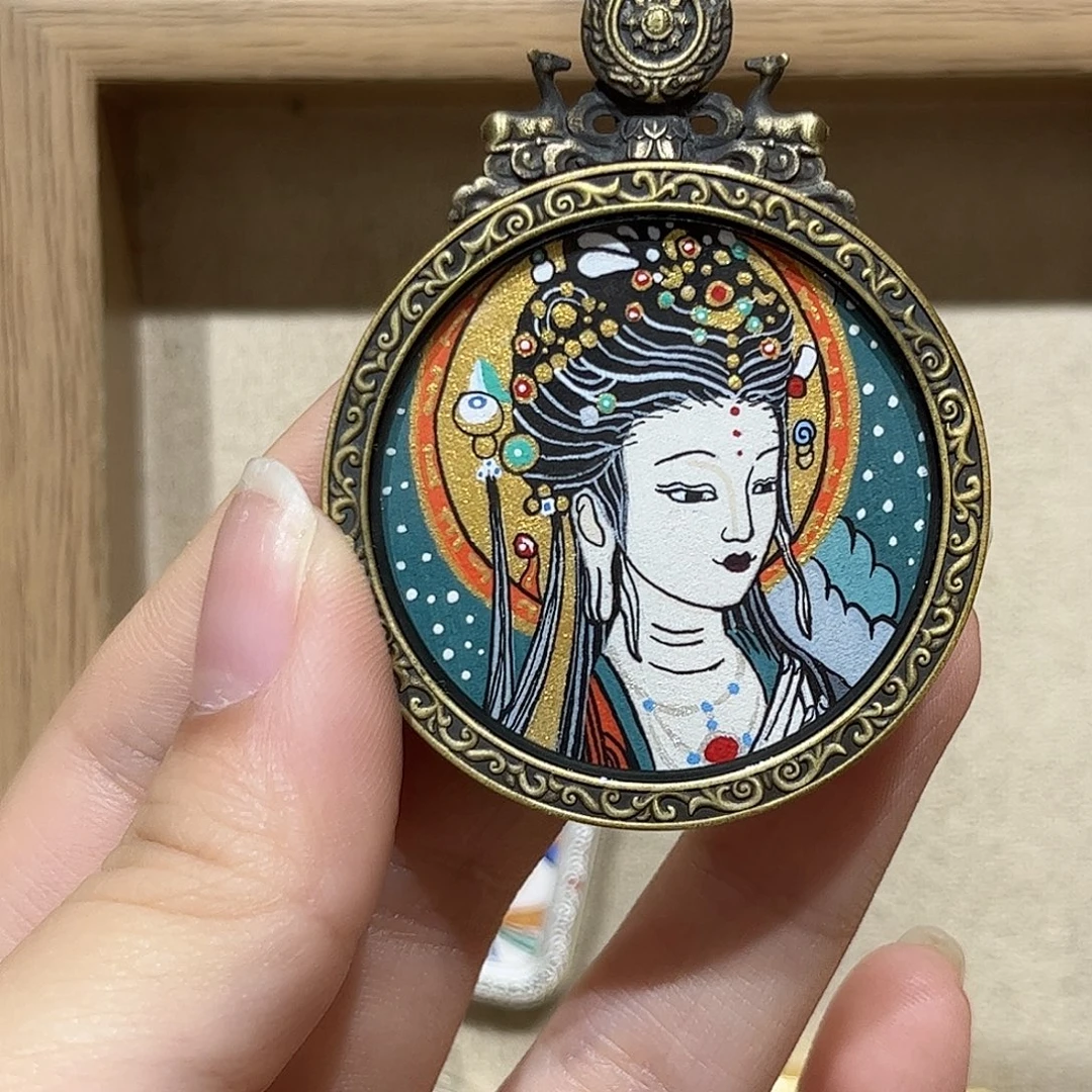 纯手绘唐卡3.5观观