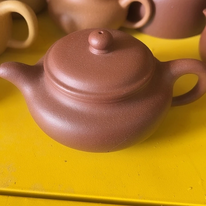 紫砂茶壶底槽青防古200cc