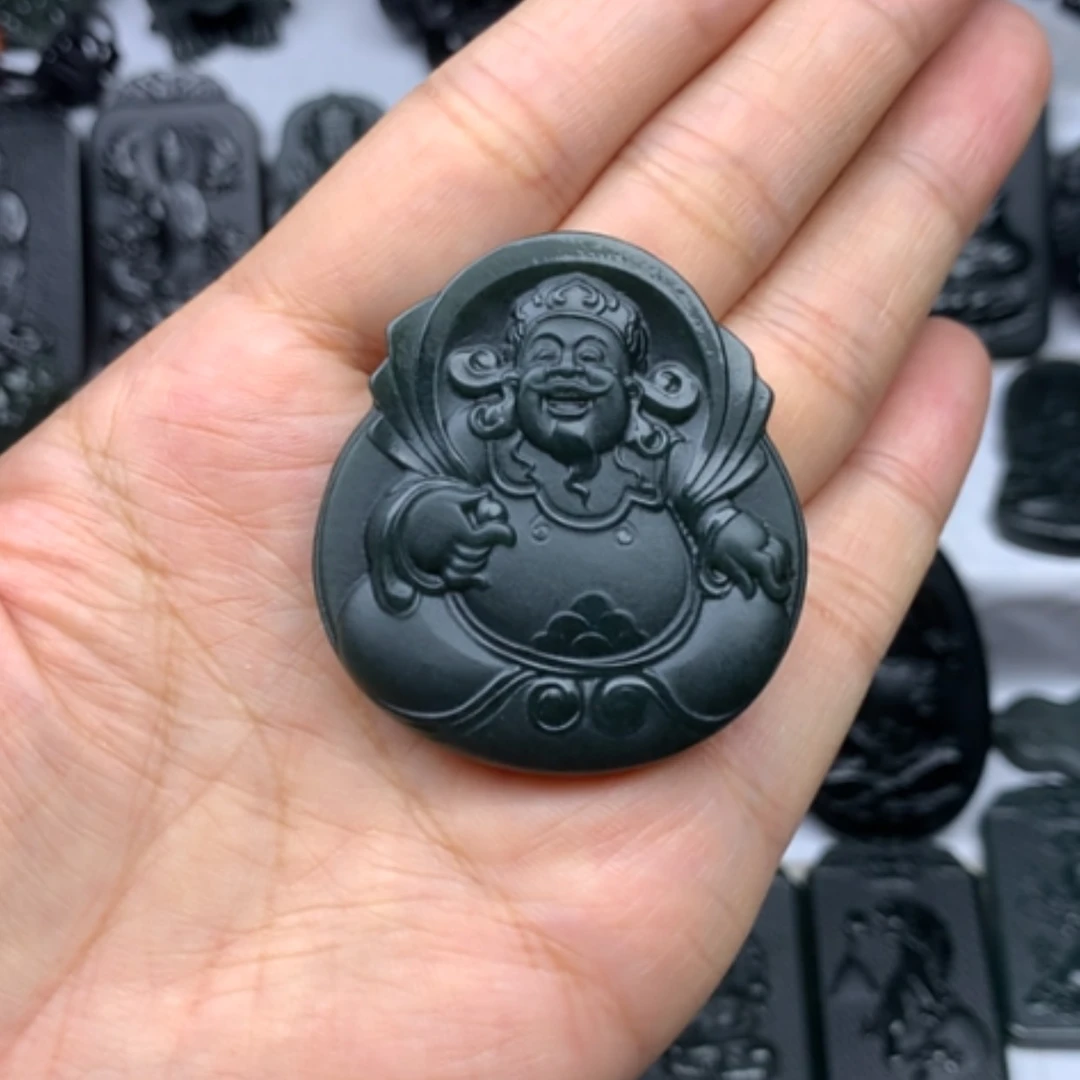 【闪购商品】和田玉未镶嵌颈饰双面雕刻