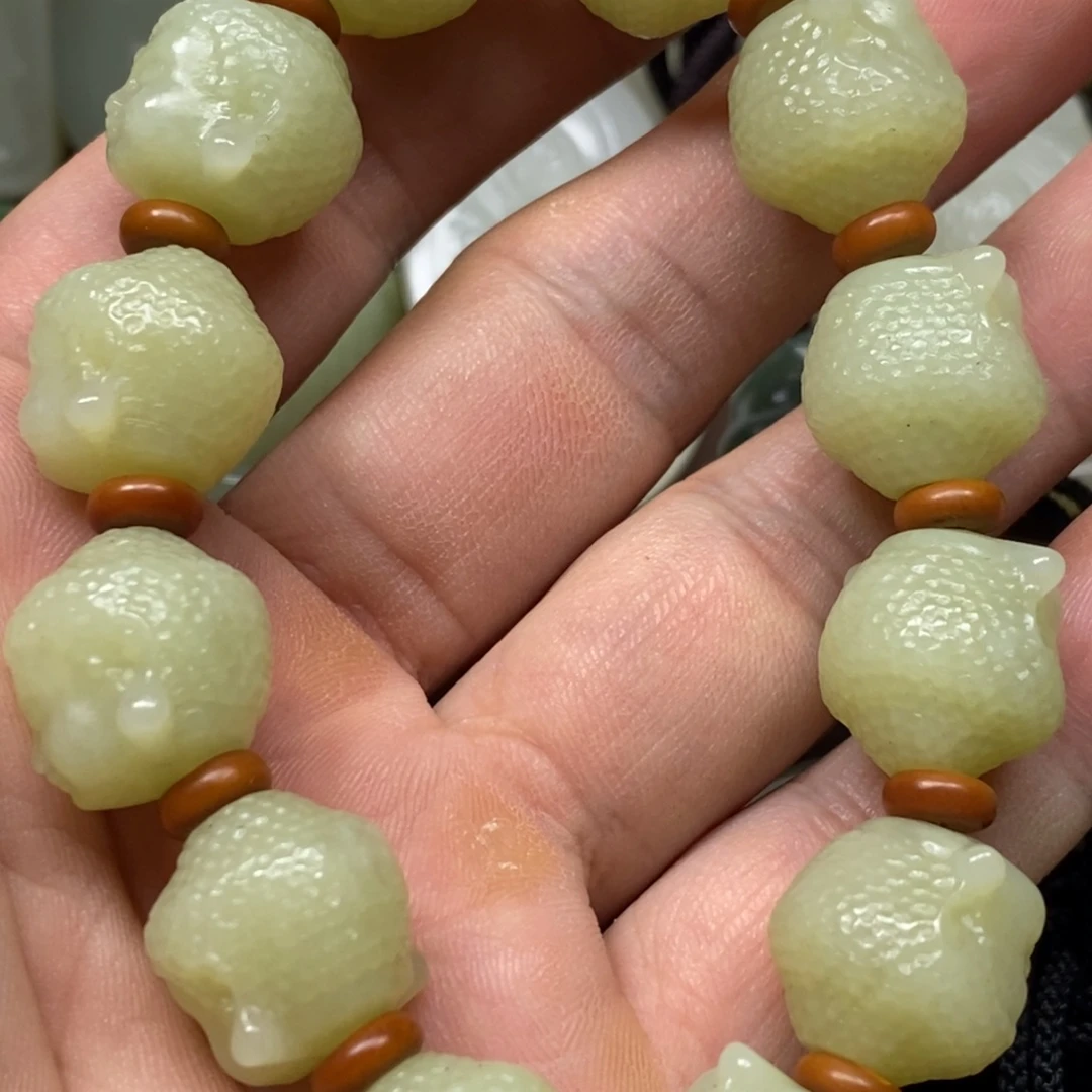 和田玉（碧玉）未镶嵌颈饰