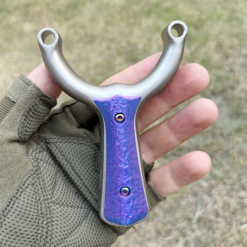 纵横单卡弹弓630不锈钢重炮户外竞技专用精准速射卡球弓单卡玩具