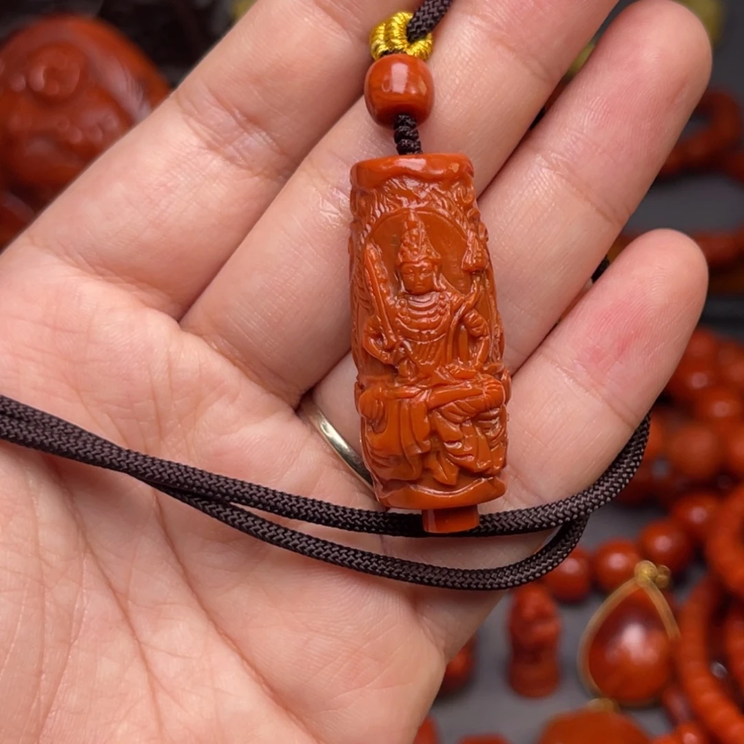 南红玛瑙配饰未镶嵌