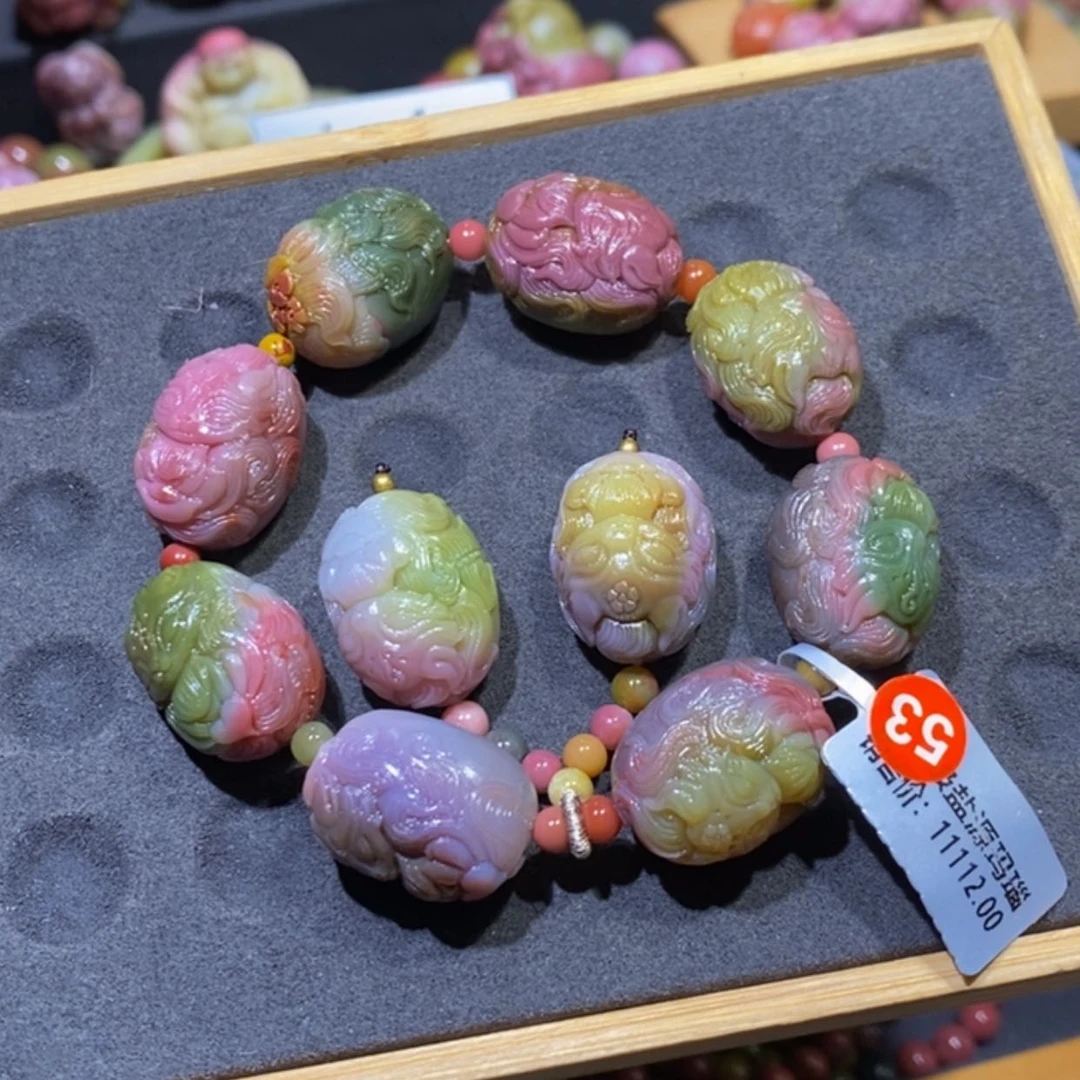 【闪购商品】玛瑙/玉髓手串未镶嵌盐源玛瑙