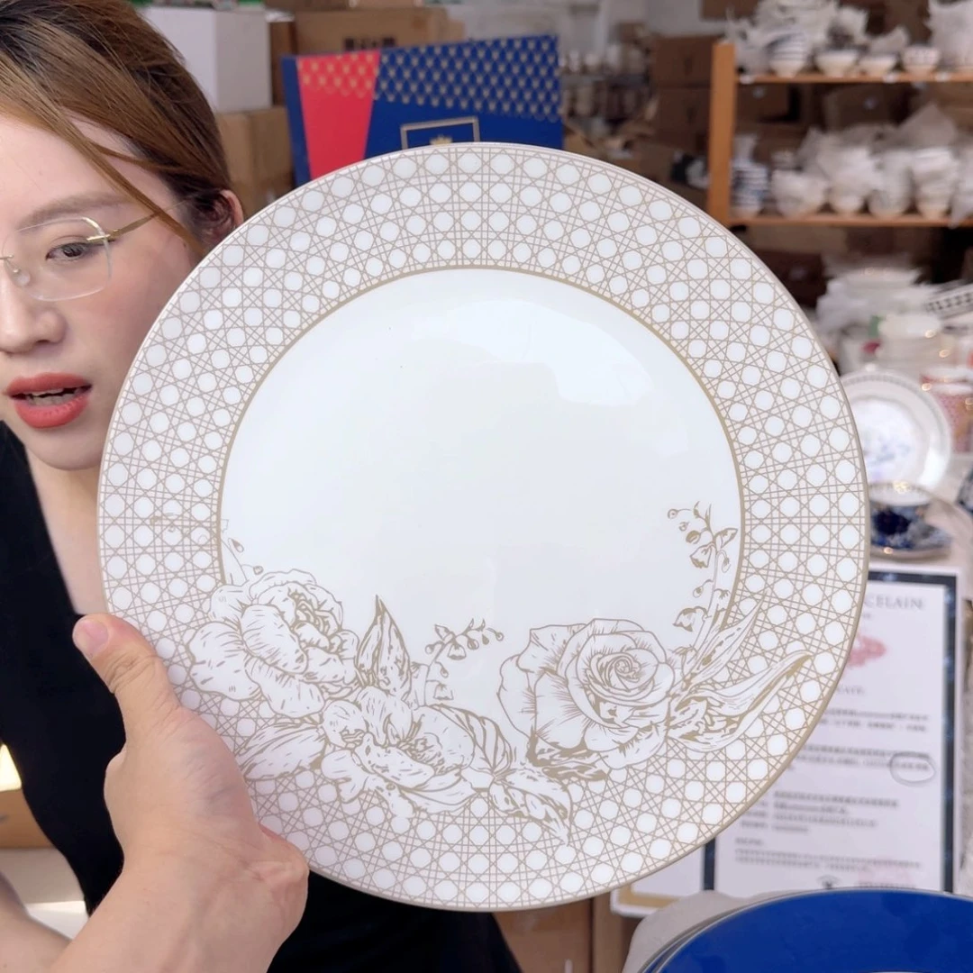 骨瓷12英寸大盘一只装
