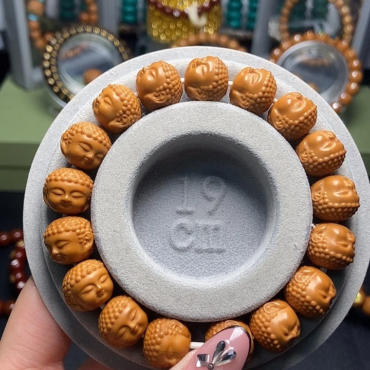 手串猴头核桃猴头精雕宝宝佛13.7mn闪购2