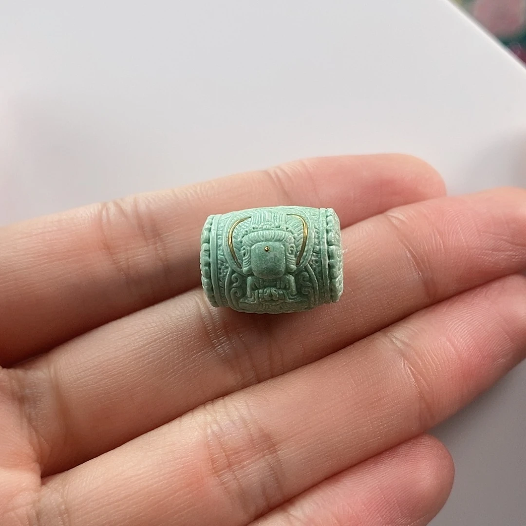 绿松石珠宝奇石足金镶嵌