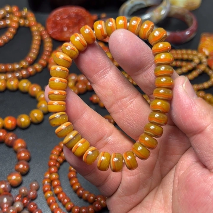 玛瑙/玉髓未镶嵌手链