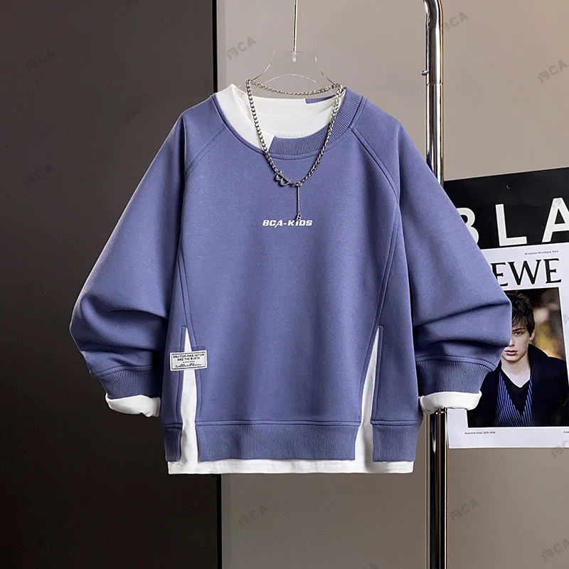 BCA男童秋季2025新款中大童男孩上衣男孩童装休闲卫衣DF-卫衣3093