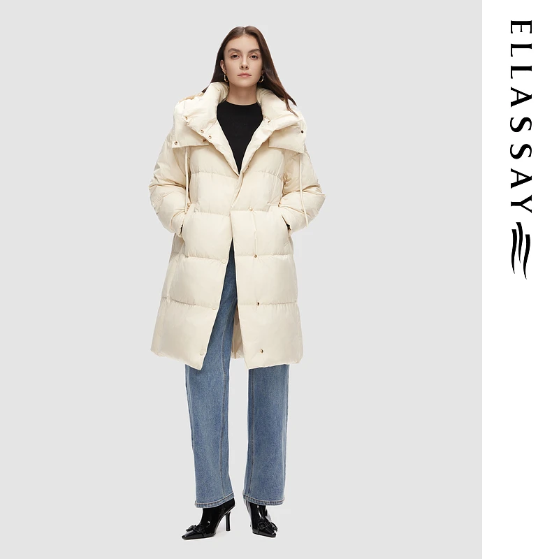 【星线好物】歌力思2024秋冬新款羽绒服女EWD354L02700