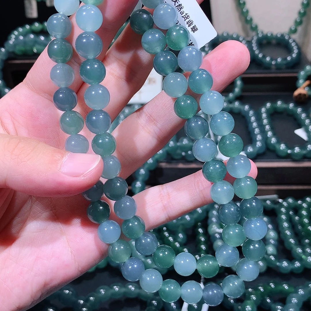 未镶嵌手链翡翠天然a货翡翠项链9.8