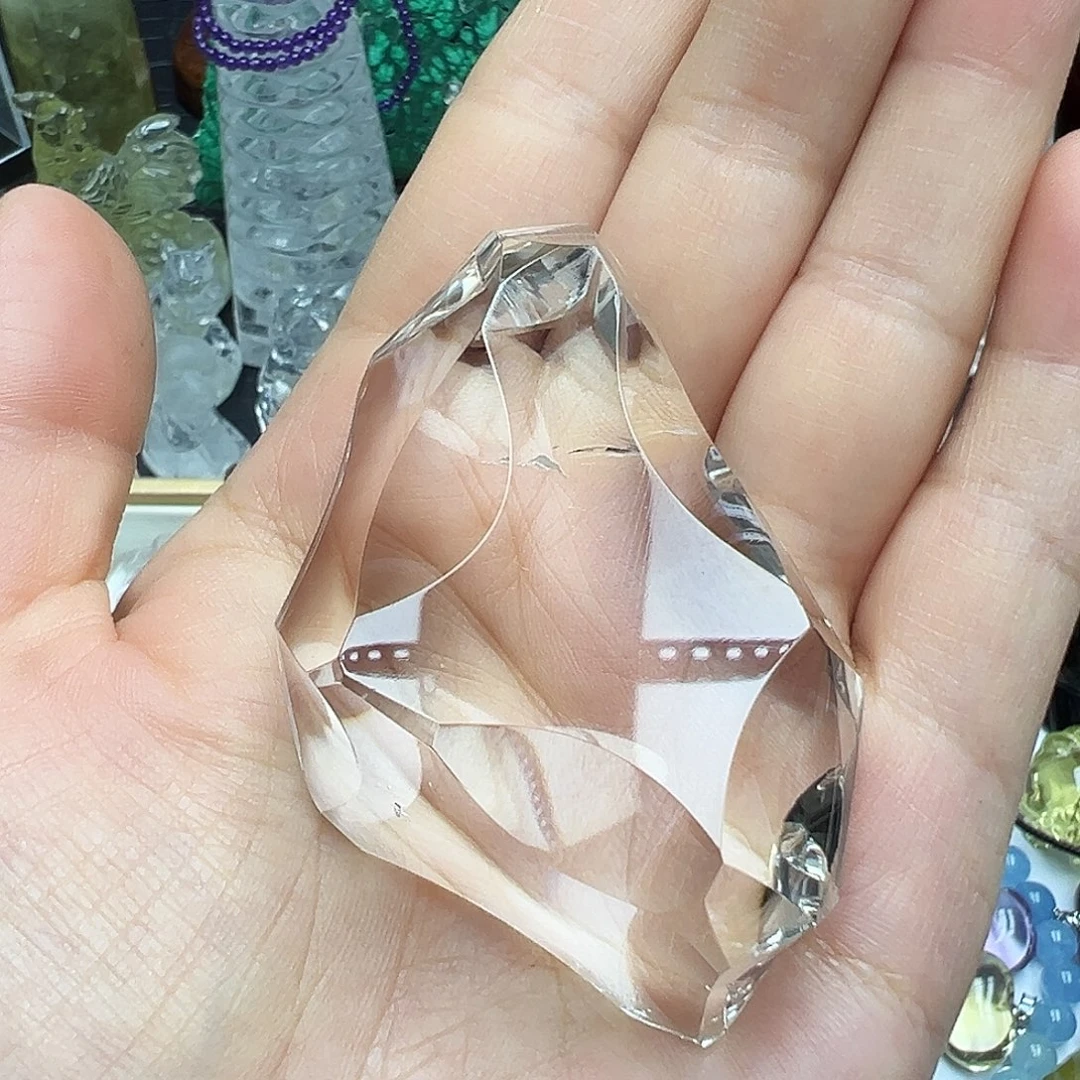 水晶未镶嵌珠宝半成品