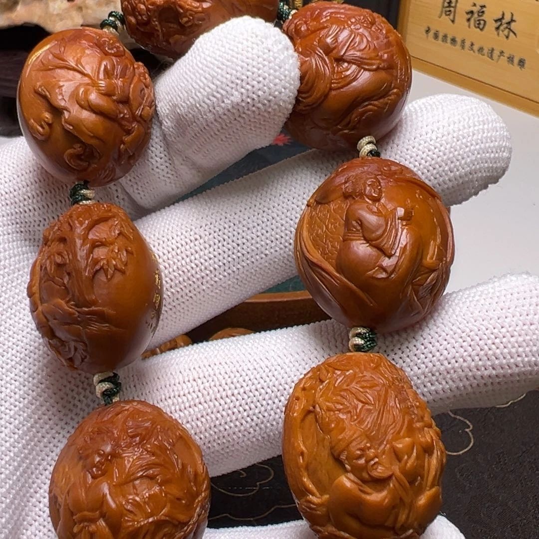 文***家橄榄核手串/手链橄榄核