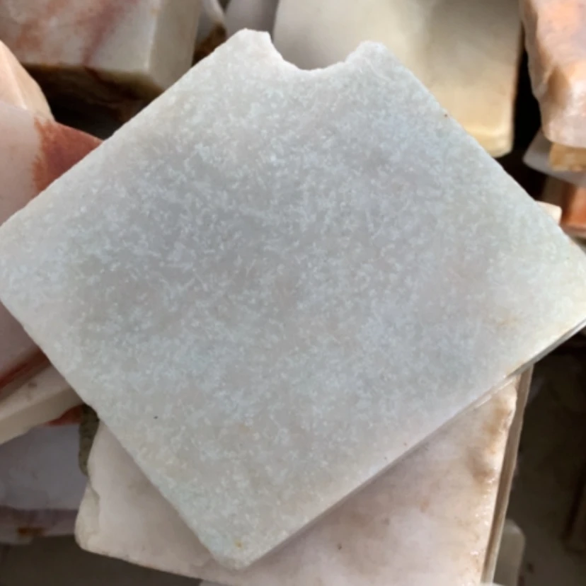 【闪购商品】未镶嵌手镯石英岩玉冰蓝雪花