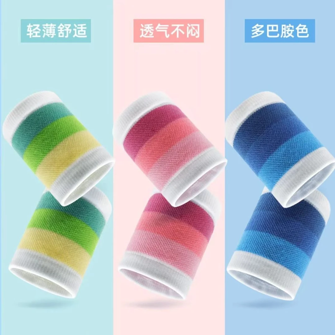 新手拼色护腕健身手腕扭伤男女训练举重卧推助力防护力量运动护腕