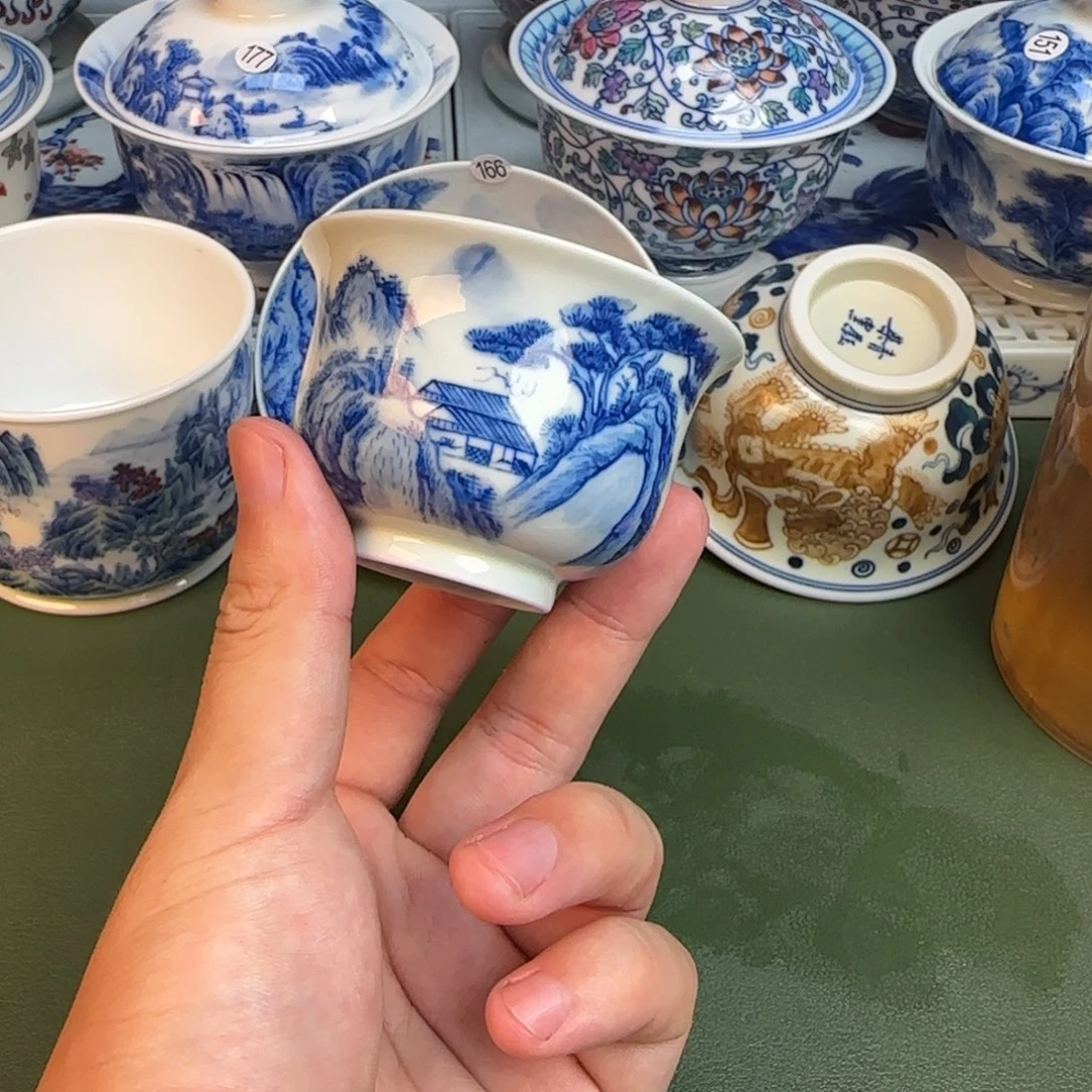 彦祖纯手工手绘茶具176
