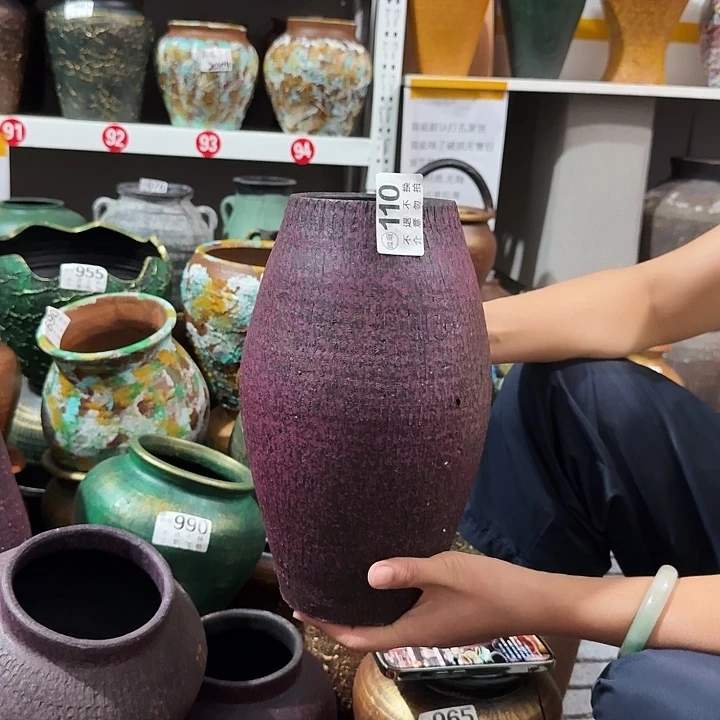 瑕疵紫色圆柱110高度28口径11