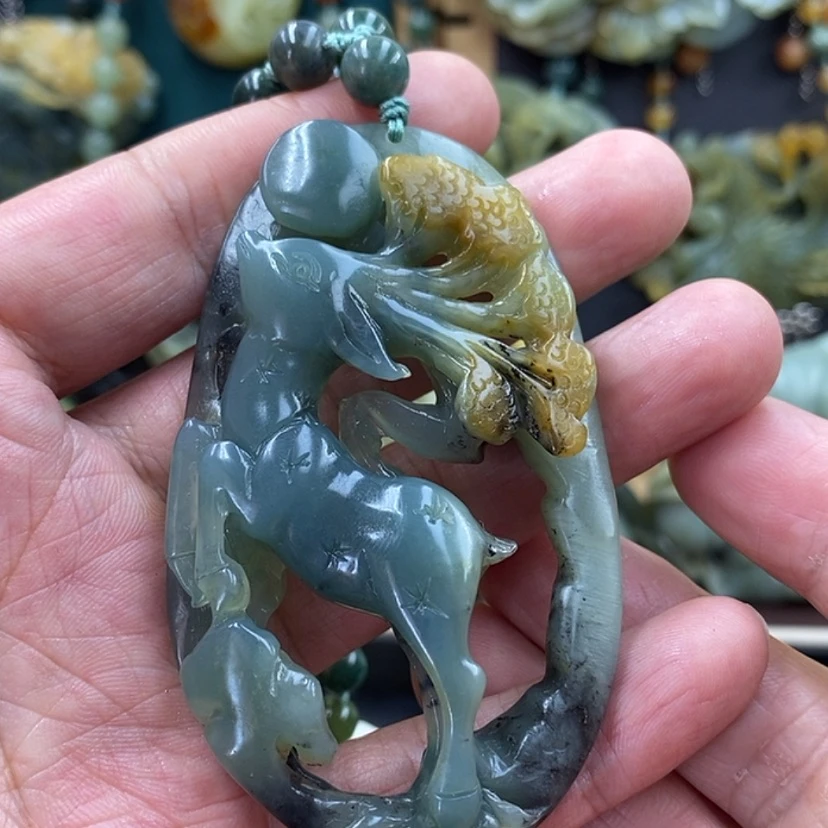 【闪购商品】未镶嵌岫玉吊坠