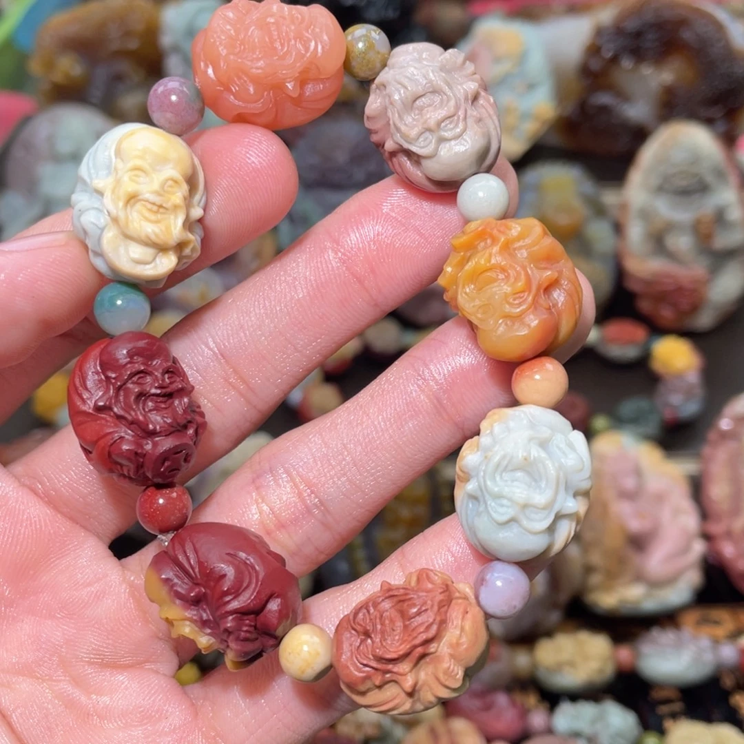 石英质玉未镶嵌手串