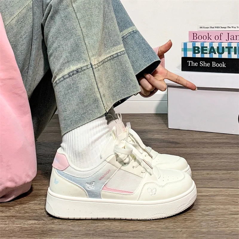回力超火多巴胺板鞋轻便透气运动休闲鞋2026春季新款配裙子小白鞋
