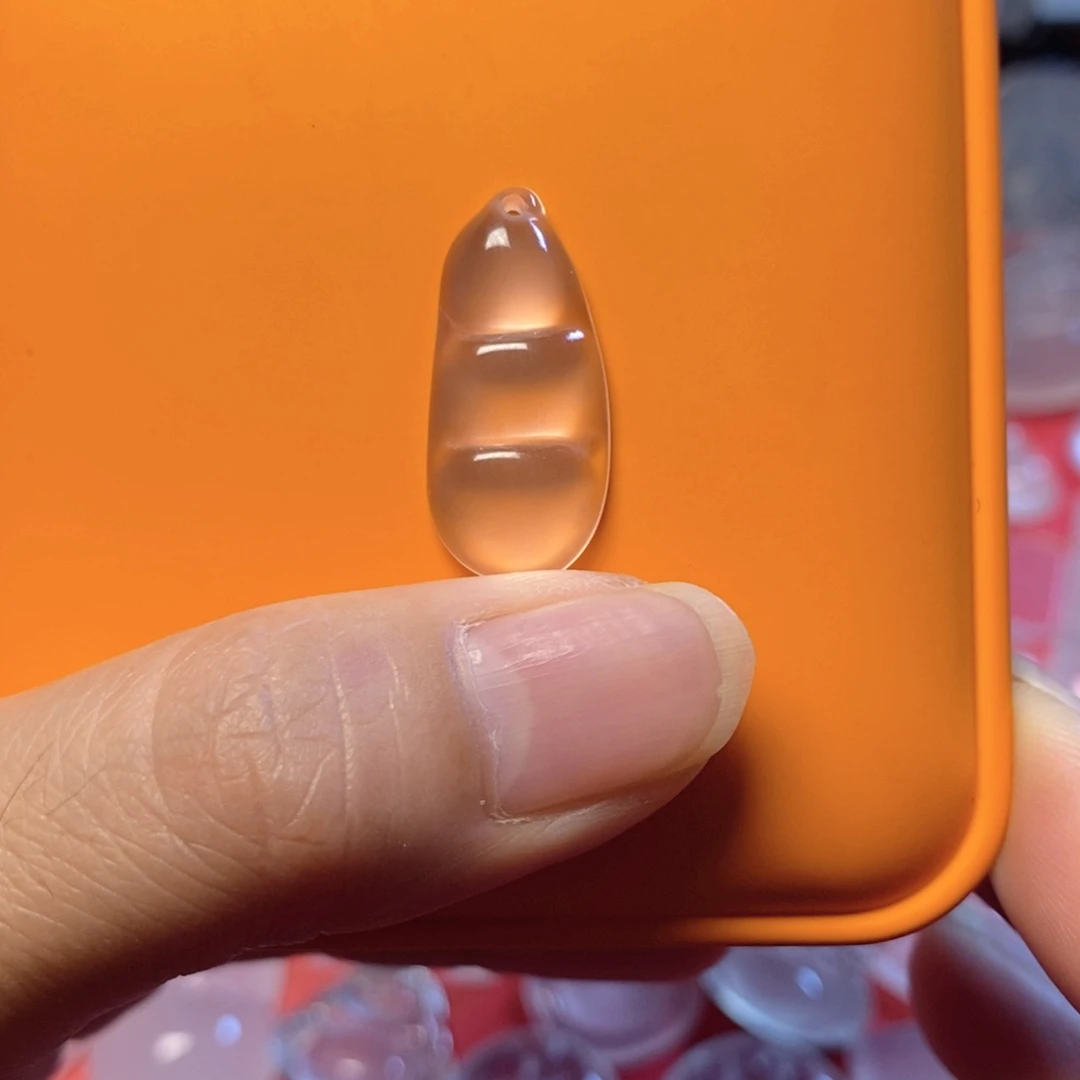 石英质玉未镶嵌吊坠(不含链)俄料