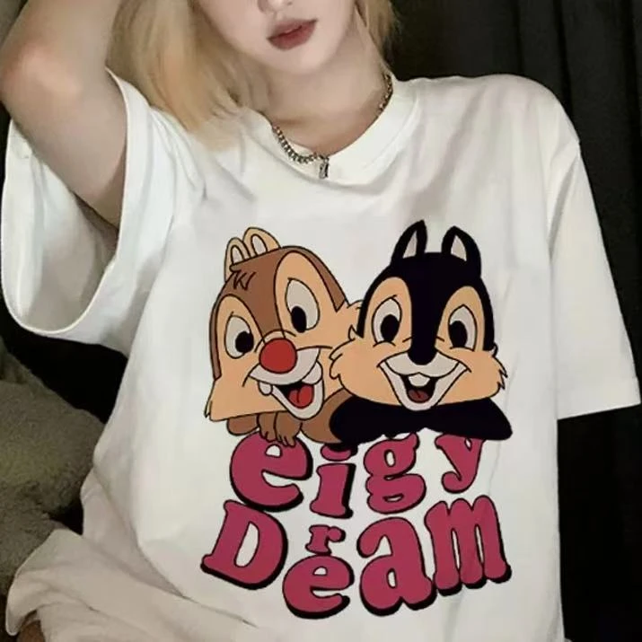 610/23001-8   潮牌oversize短袖T恤女宽松夏季设计感小众上衣