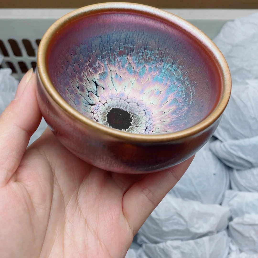 茶盏建窑建盏主人杯