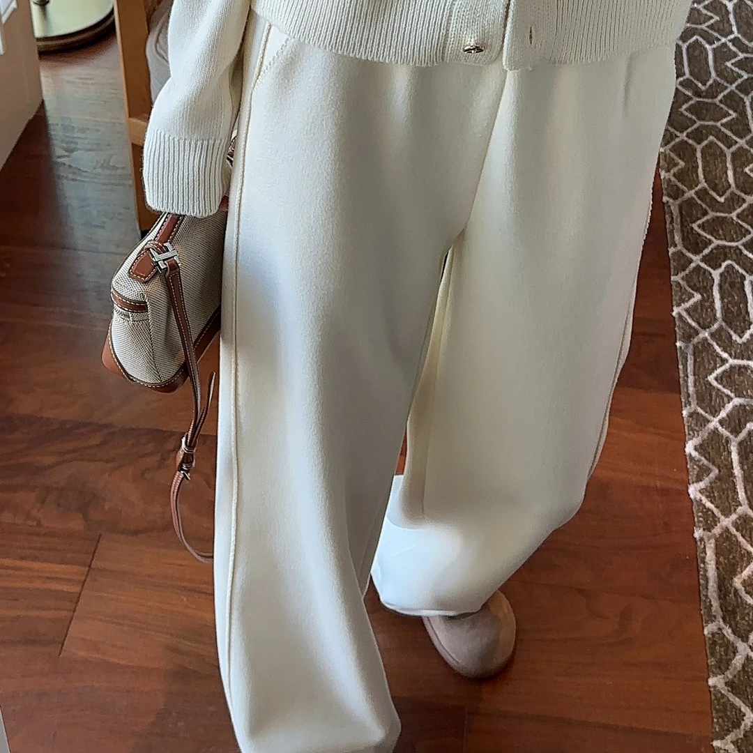 【米卡私服】26新款运动百搭通勤风宽松休闲裤口袋气质长裤