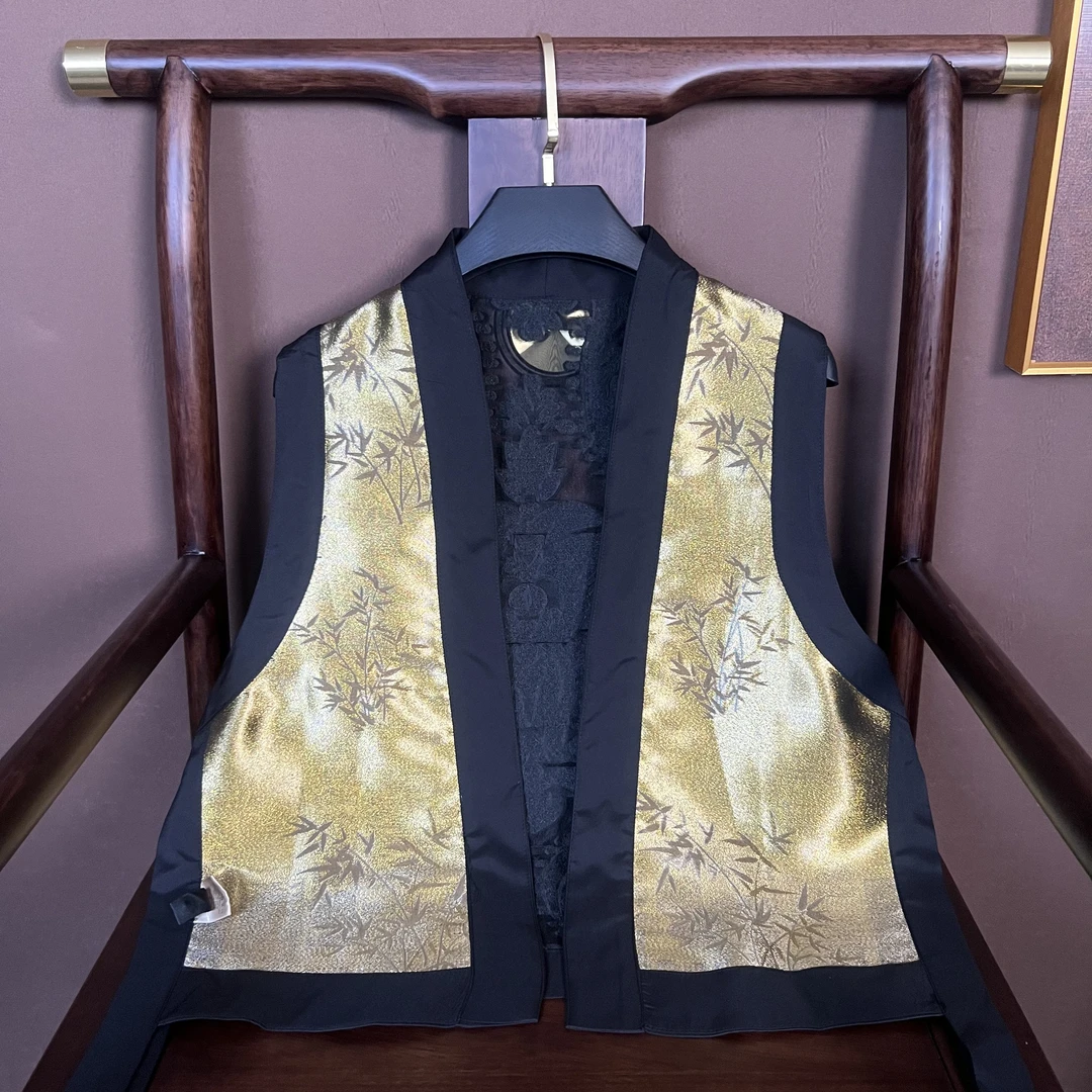 【归金】新中式国风气质时尚百搭小众设计复古休闲轻奢显瘦马甲