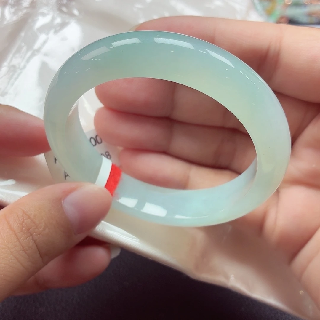 翡翠未镶嵌手镯天然缅甸A货翡翠