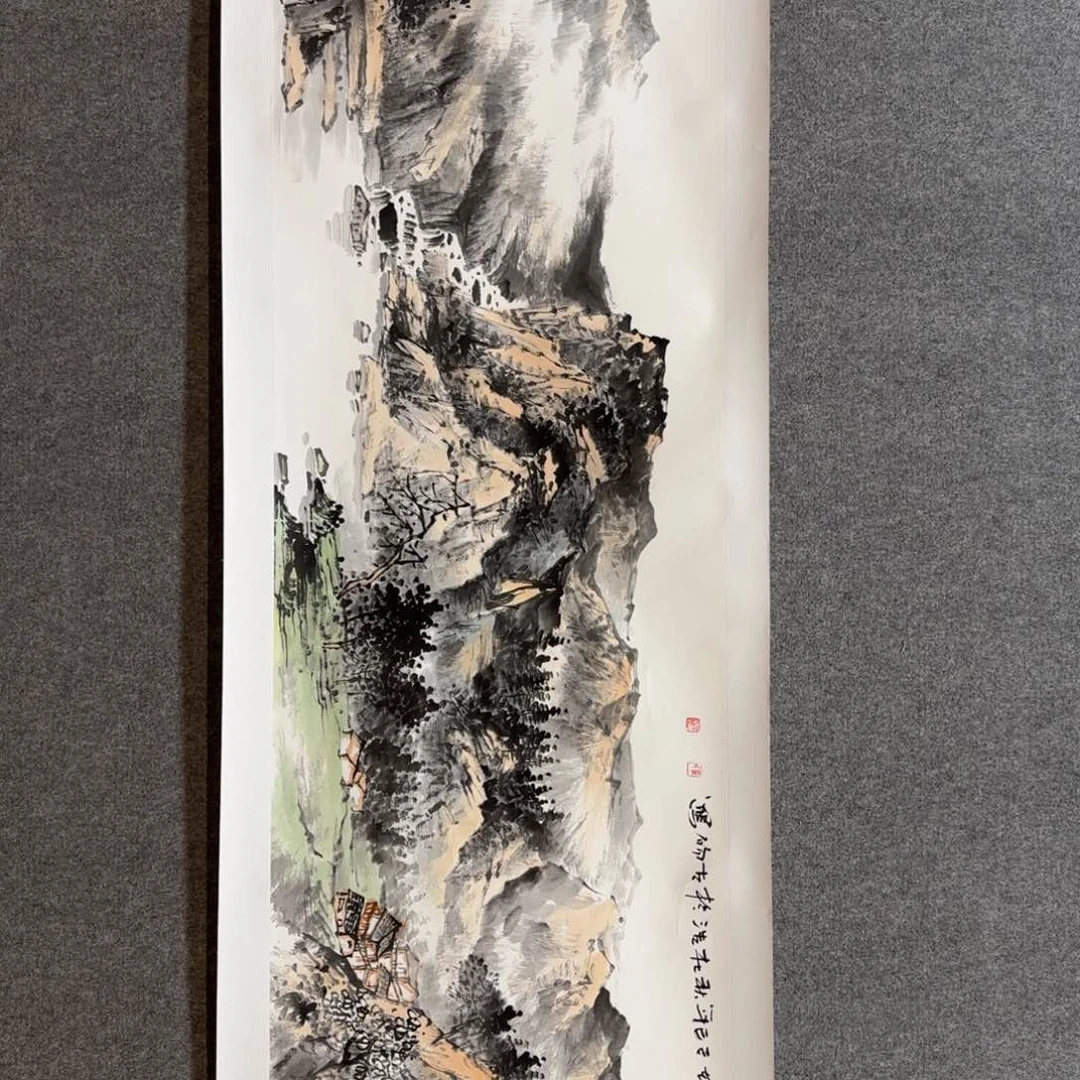 国画杜浩老师手绘作品