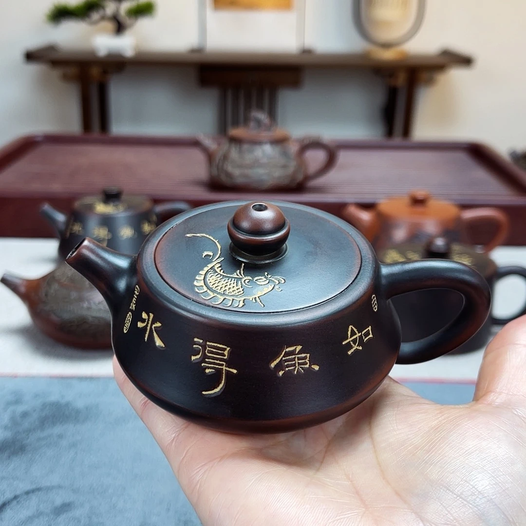 泥塑坭兴陶全手工制作
