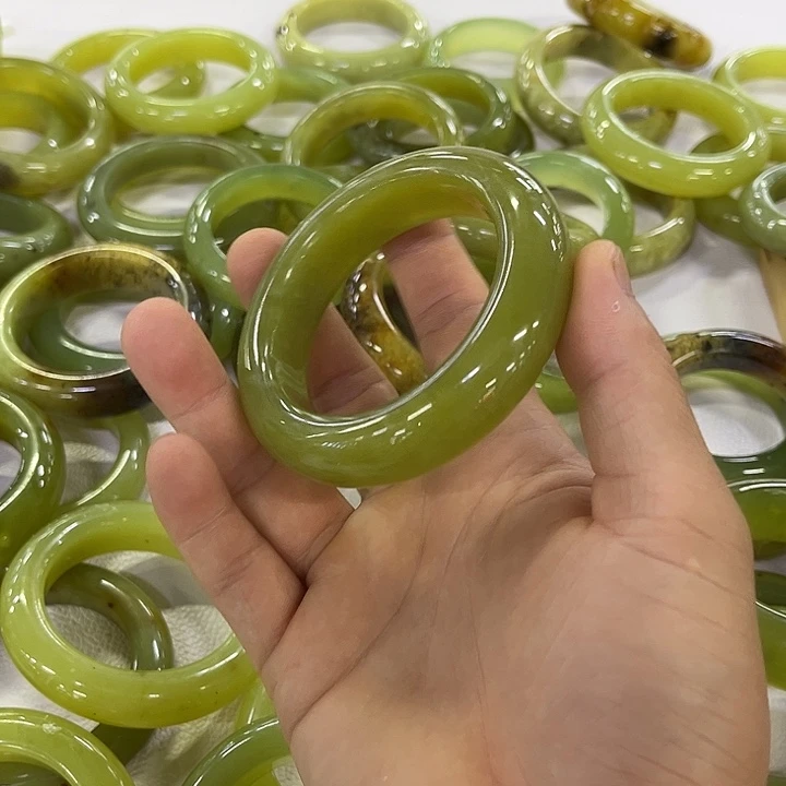 蛇纹石玉合金手镯