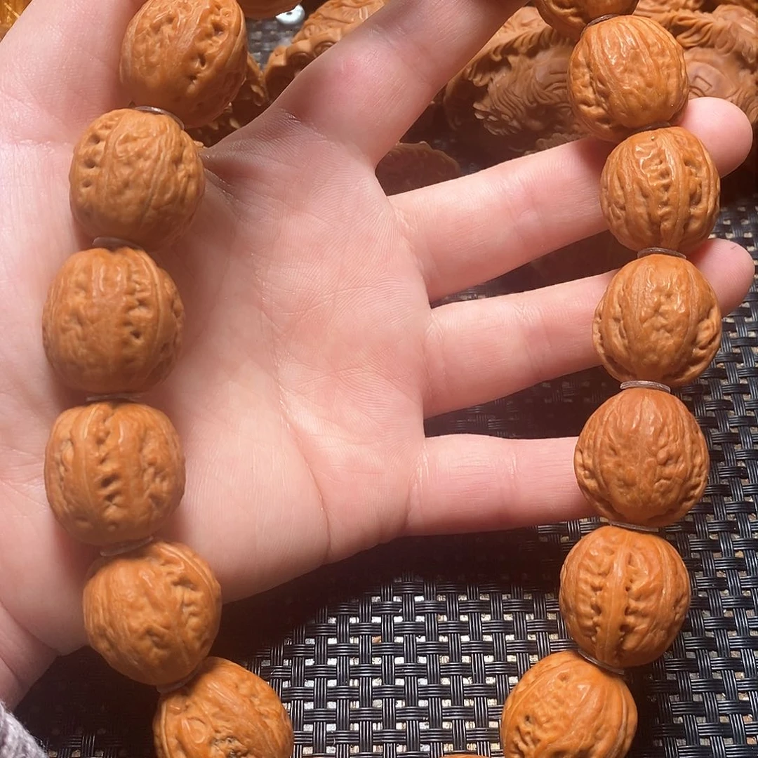 文玩核桃手串肉筋手持