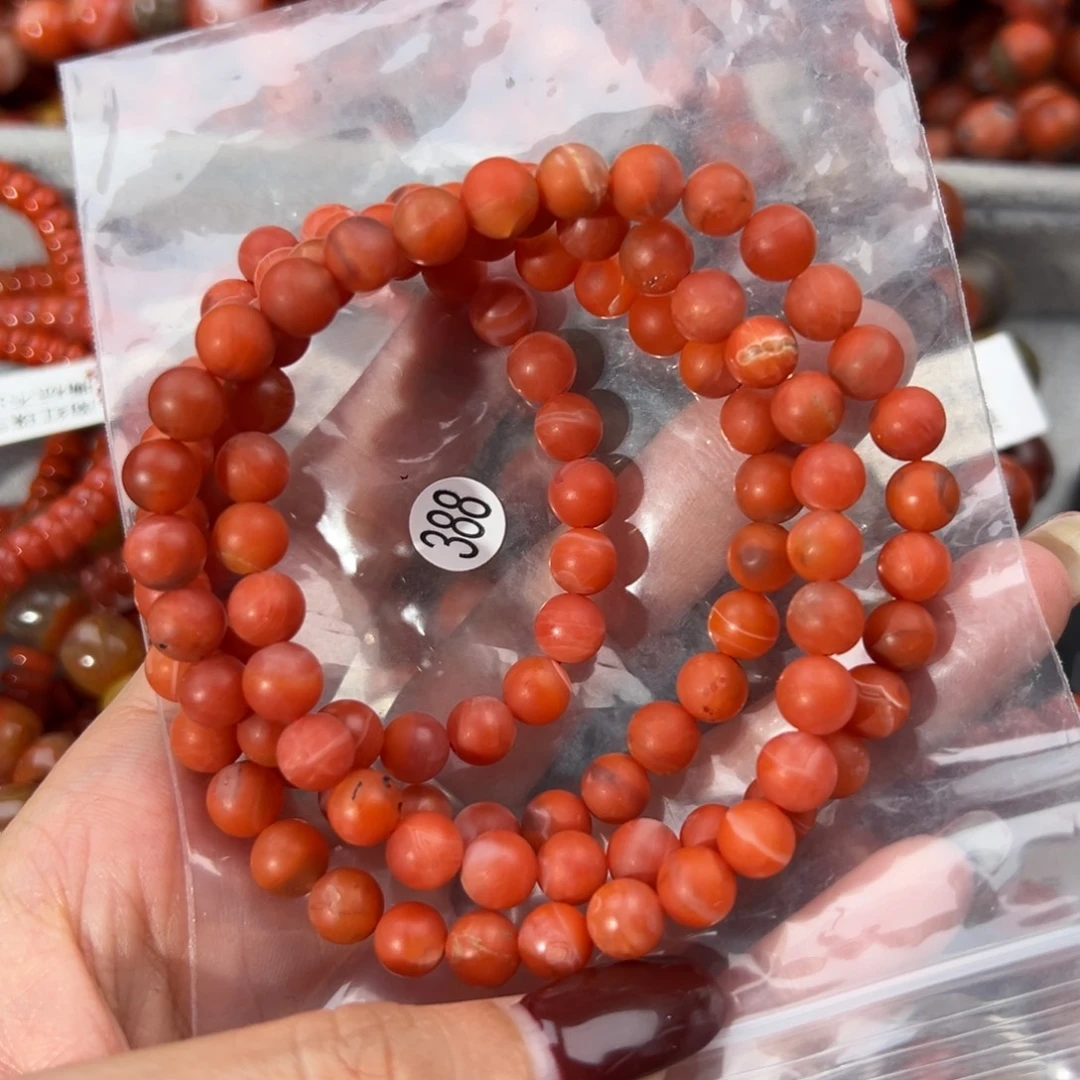 南红玛瑙未镶嵌手串