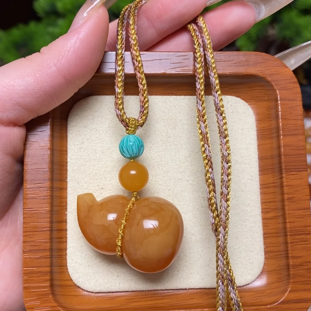 【闪购商品】蜜蜡颈饰未镶嵌项链