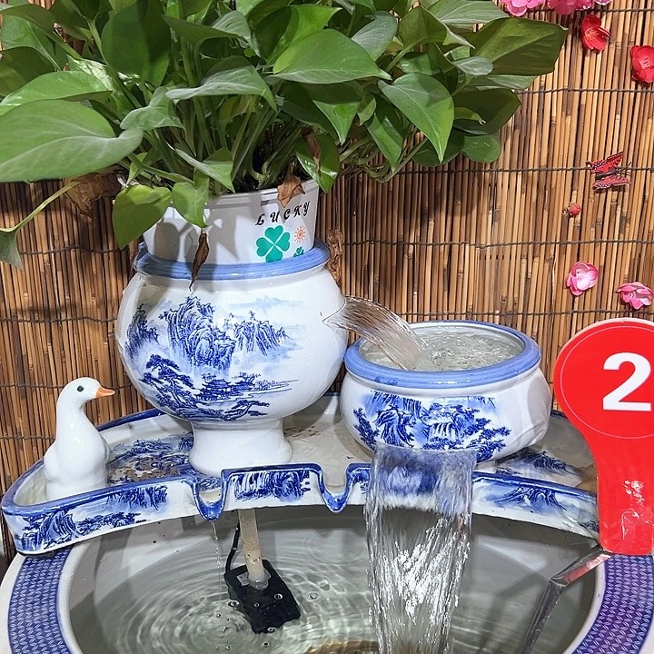 隆***轩不锈钢60青花流水配齐
