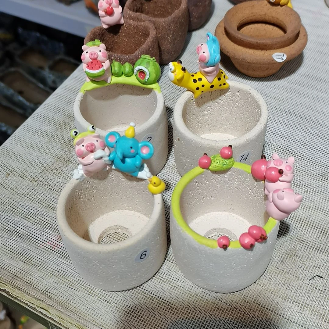 陶C****乐专拍花盆4个125